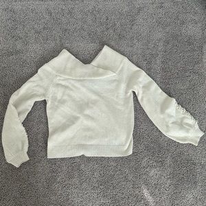Charlotte Russe size small, off white sweater/ top.